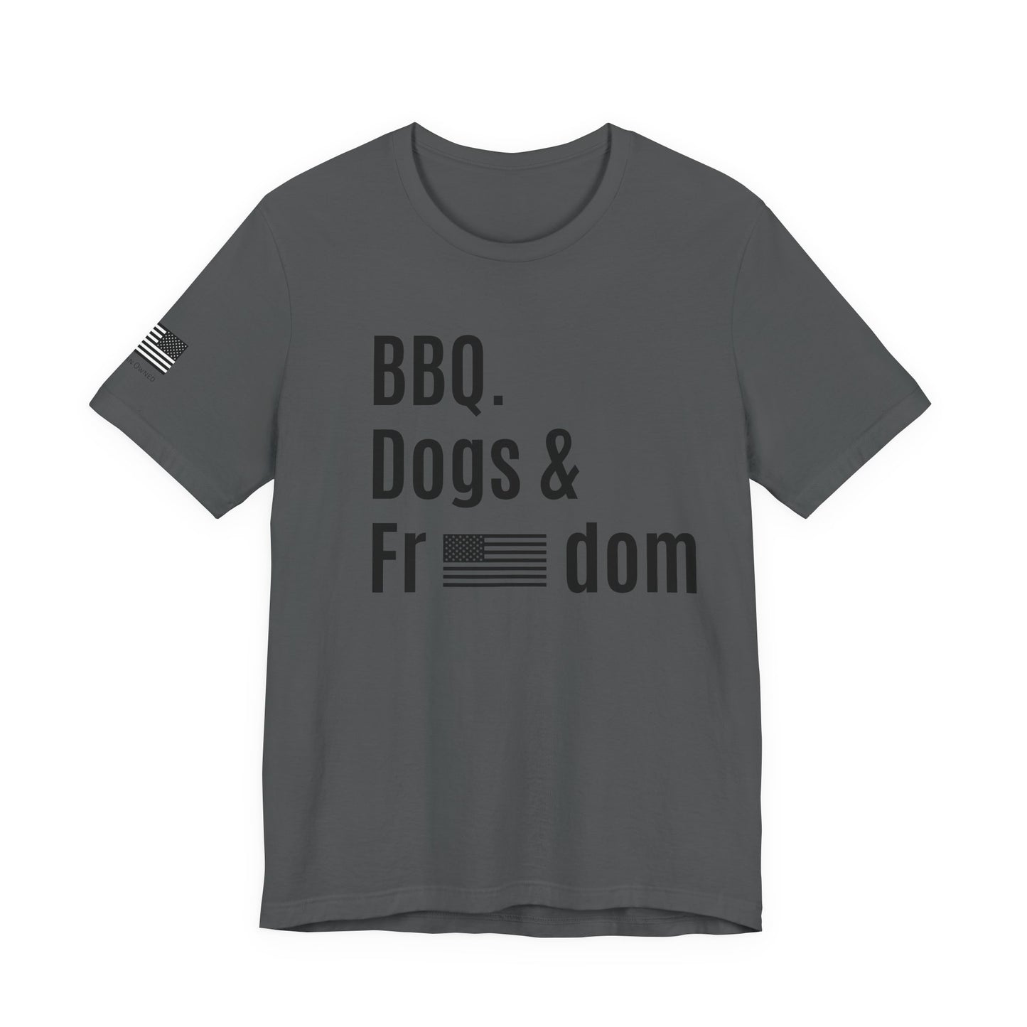Patriotic BBQ Dogs & Freedom Tee