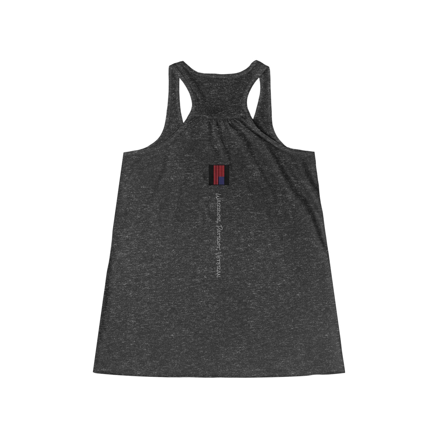 Veteran Owned Flow Tank | Patriotic Women's Racerback Top