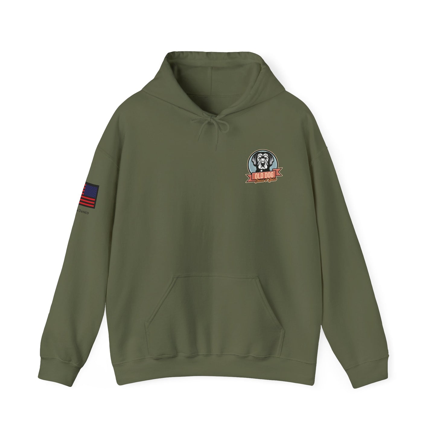 Patriotic Bulldog Heavy Blend™ Hoodie - Unisex