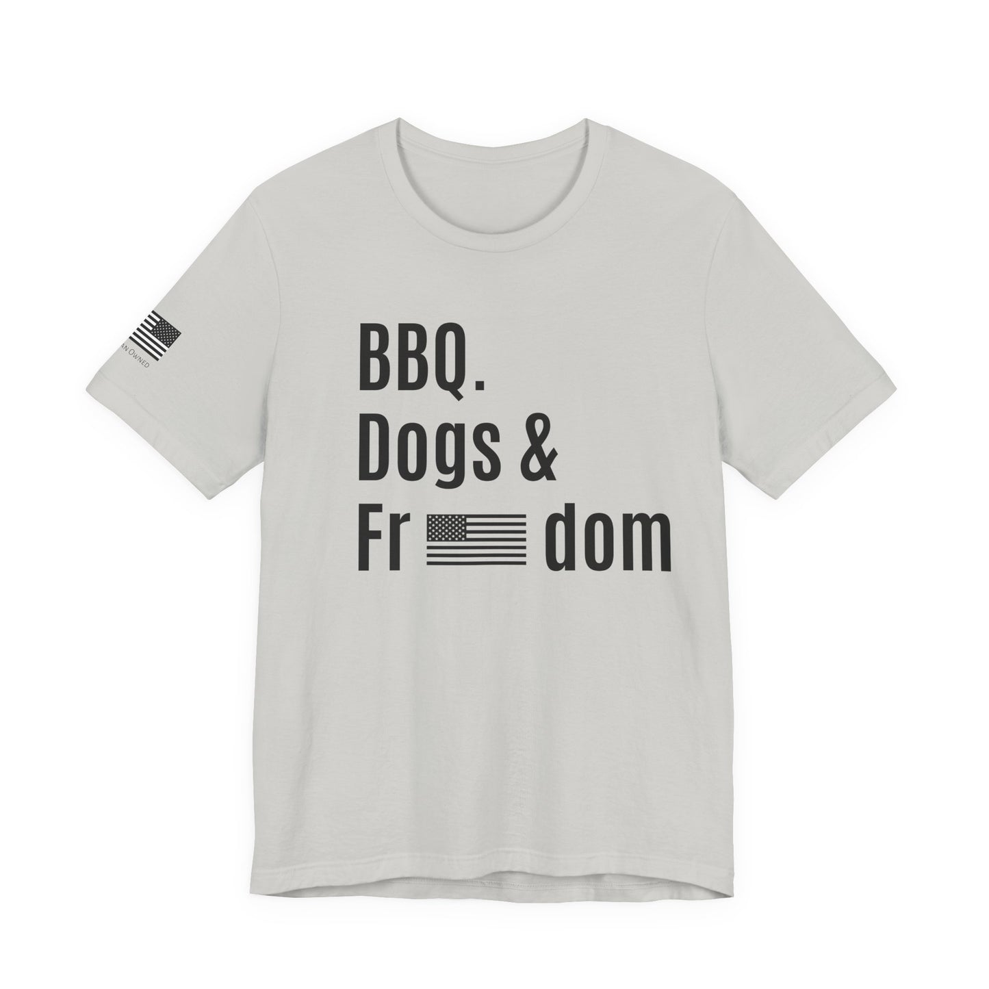 Patriotic BBQ Dogs & Freedom Tee