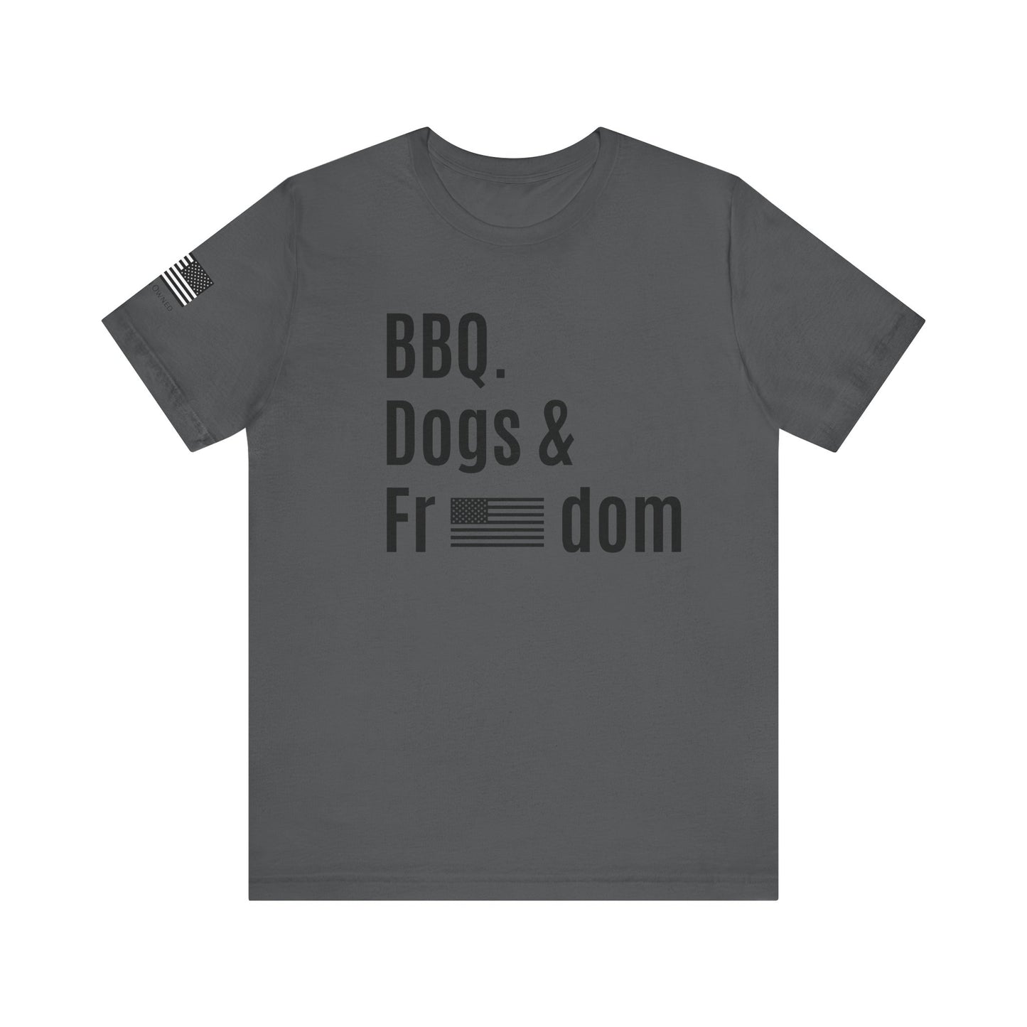 Patriotic BBQ Dogs & Freedom Tee