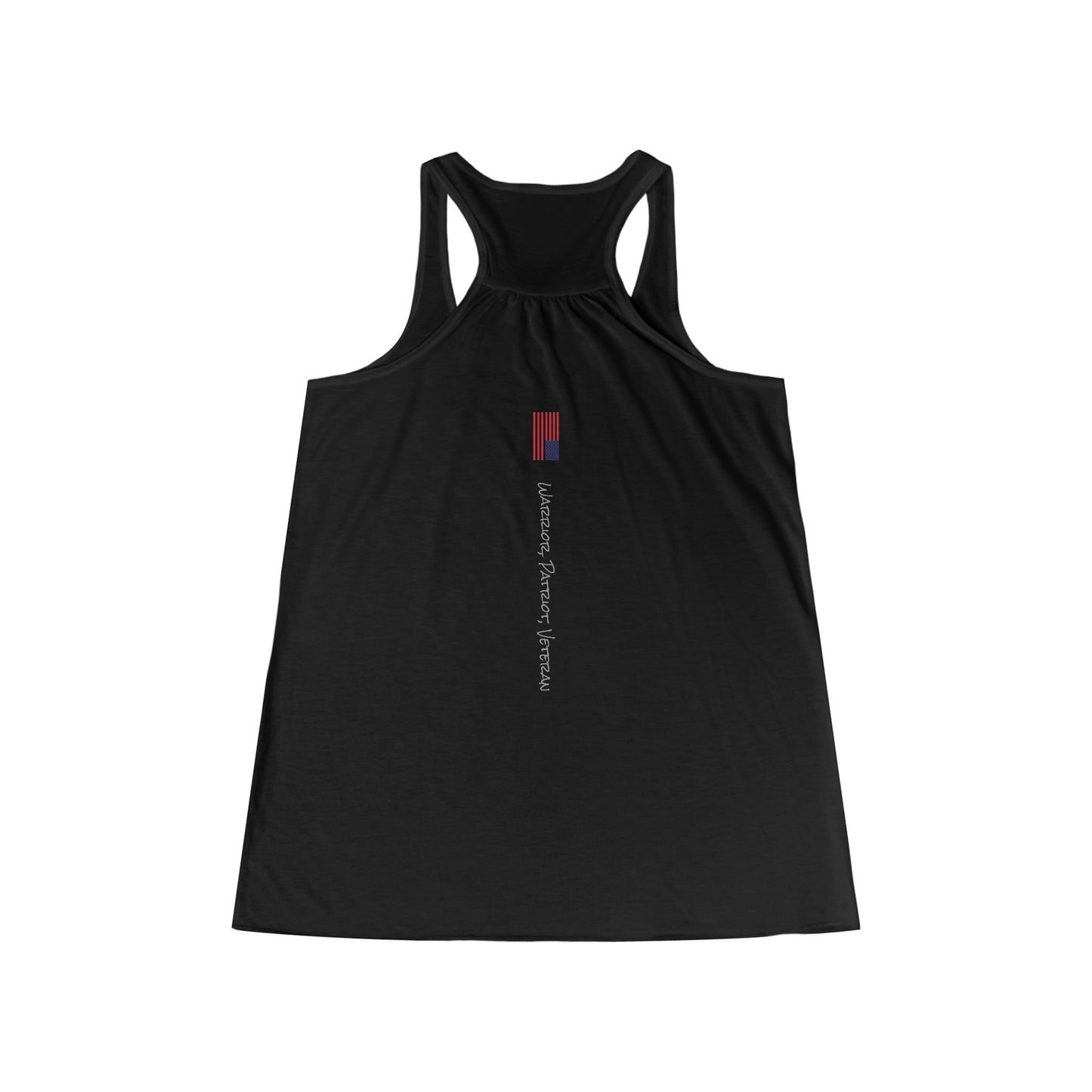 Veteran Owned Flow Tank | Patriotic Women's Racerback Top