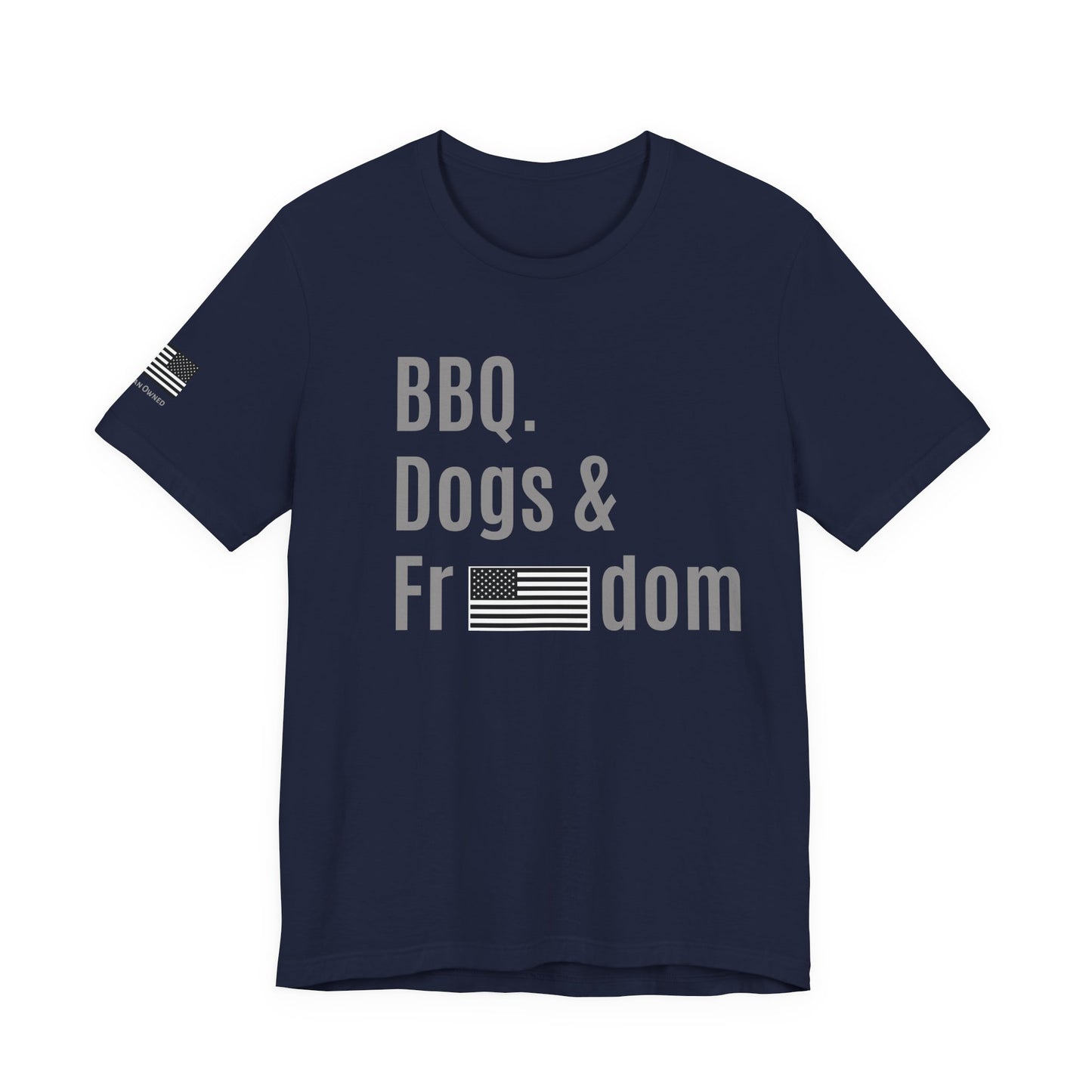 Patriotic BBQ Dogs & Freedom Tee