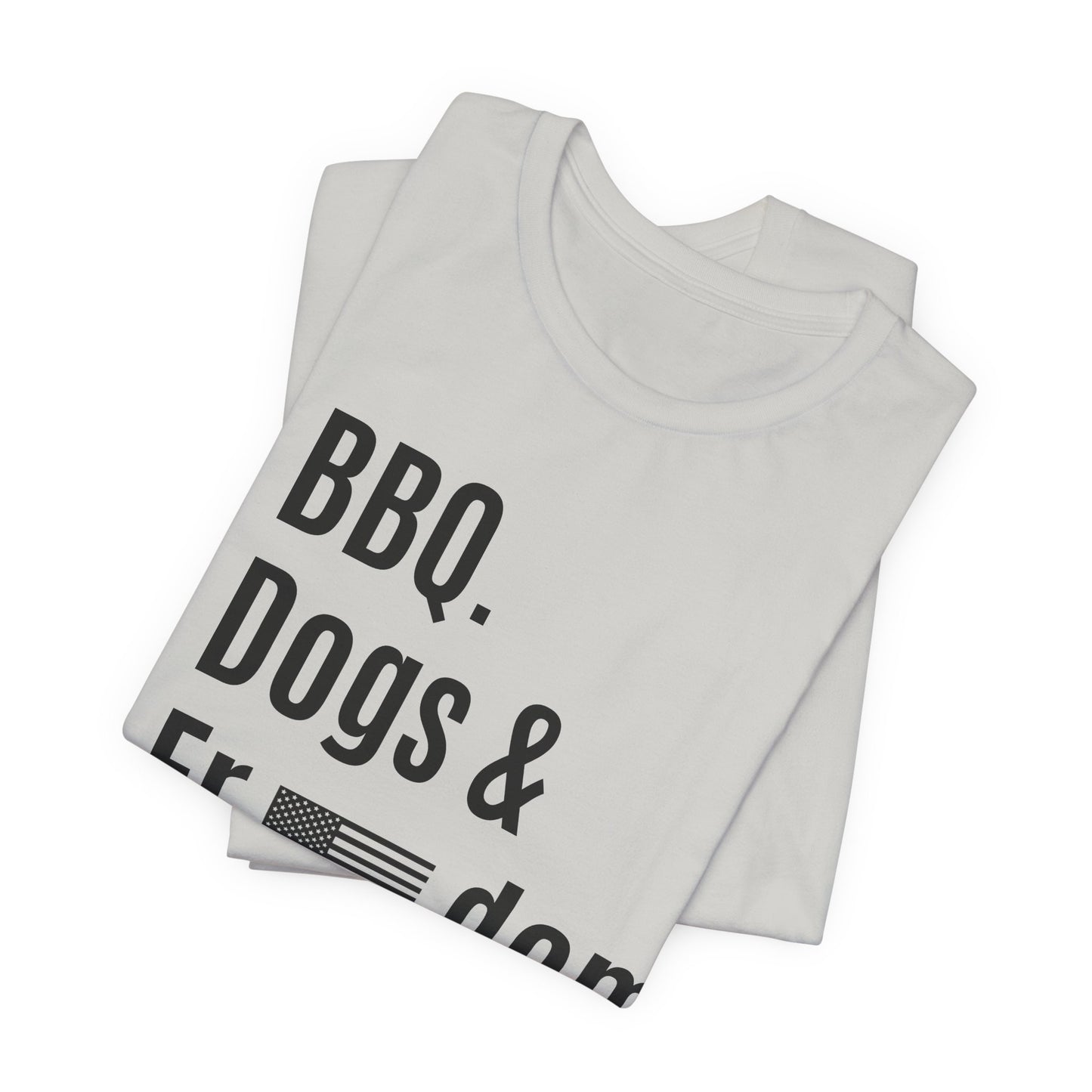 Patriotic BBQ Dogs & Freedom Tee