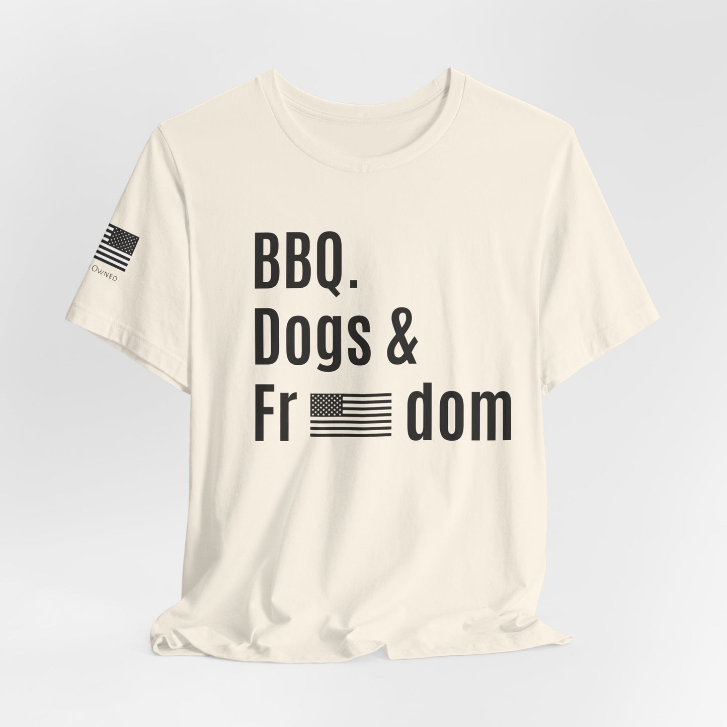 Patriotic BBQ Dogs & Freedom Tee