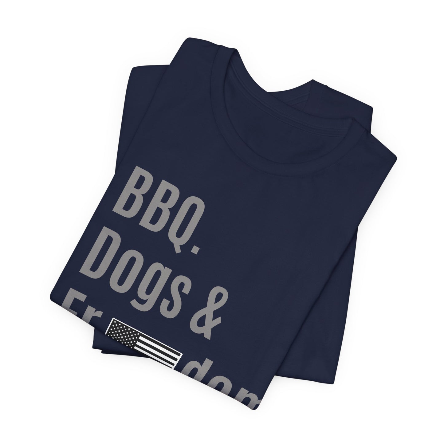 Patriotic BBQ Dogs & Freedom Tee
