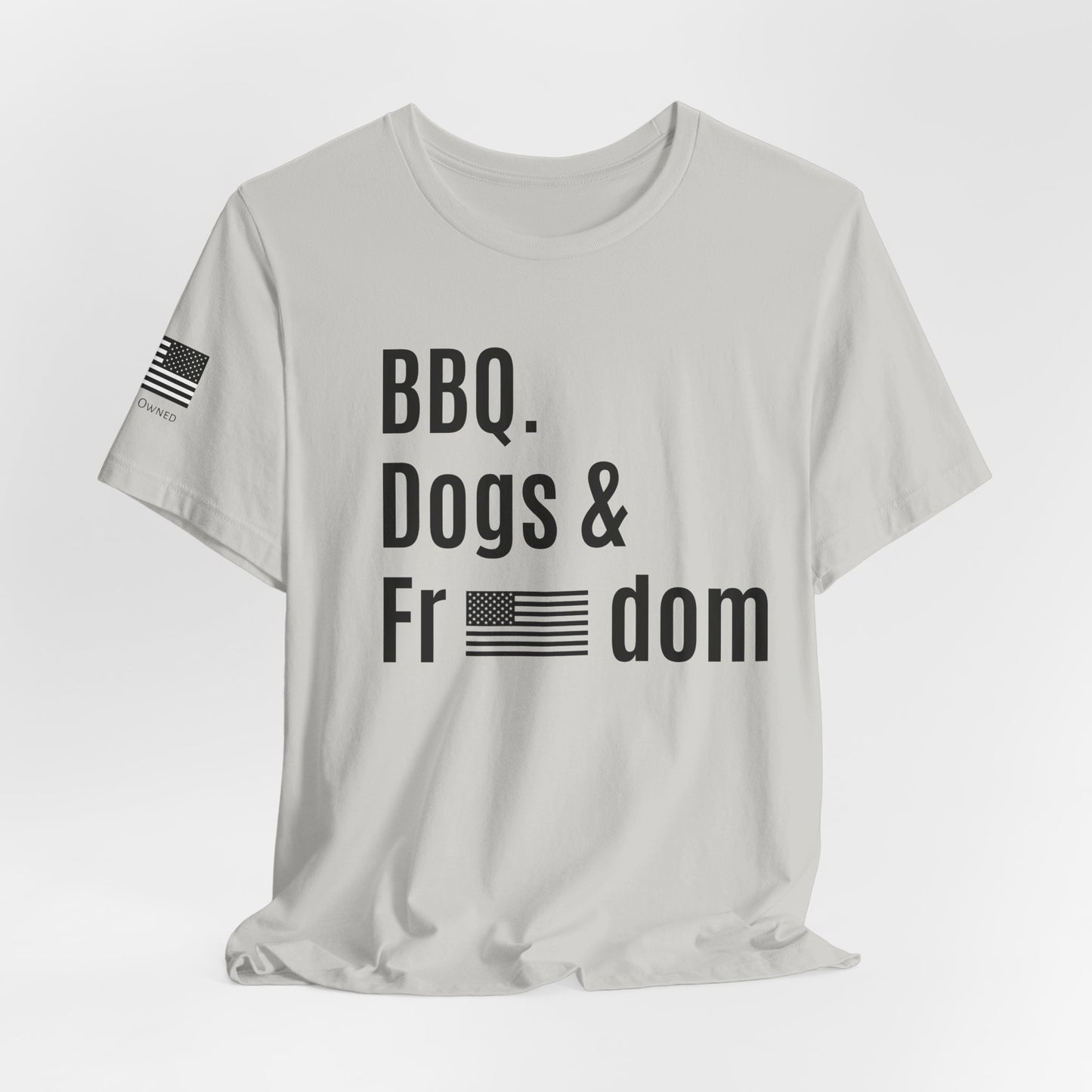 Patriotic BBQ Dogs & Freedom Tee