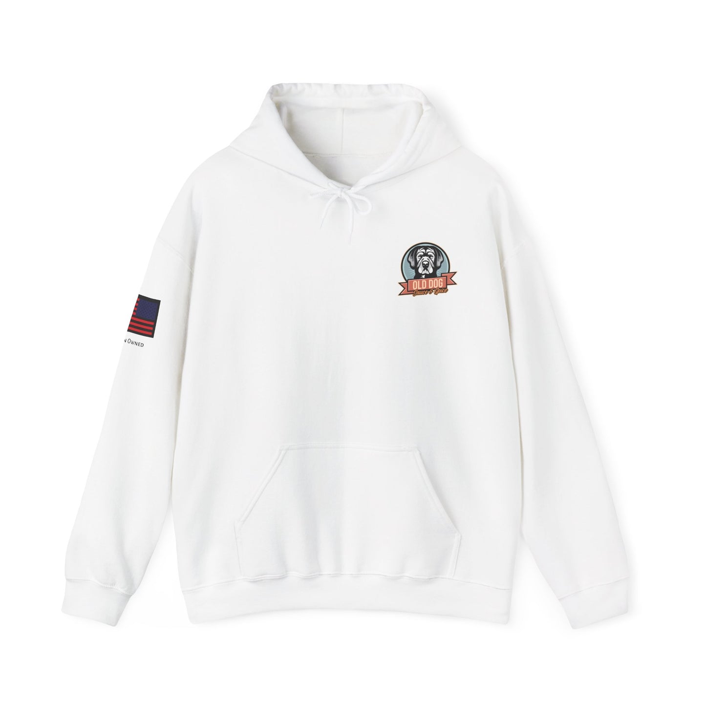 Patriotic Bulldog Heavy Blend™ Hoodie - Unisex