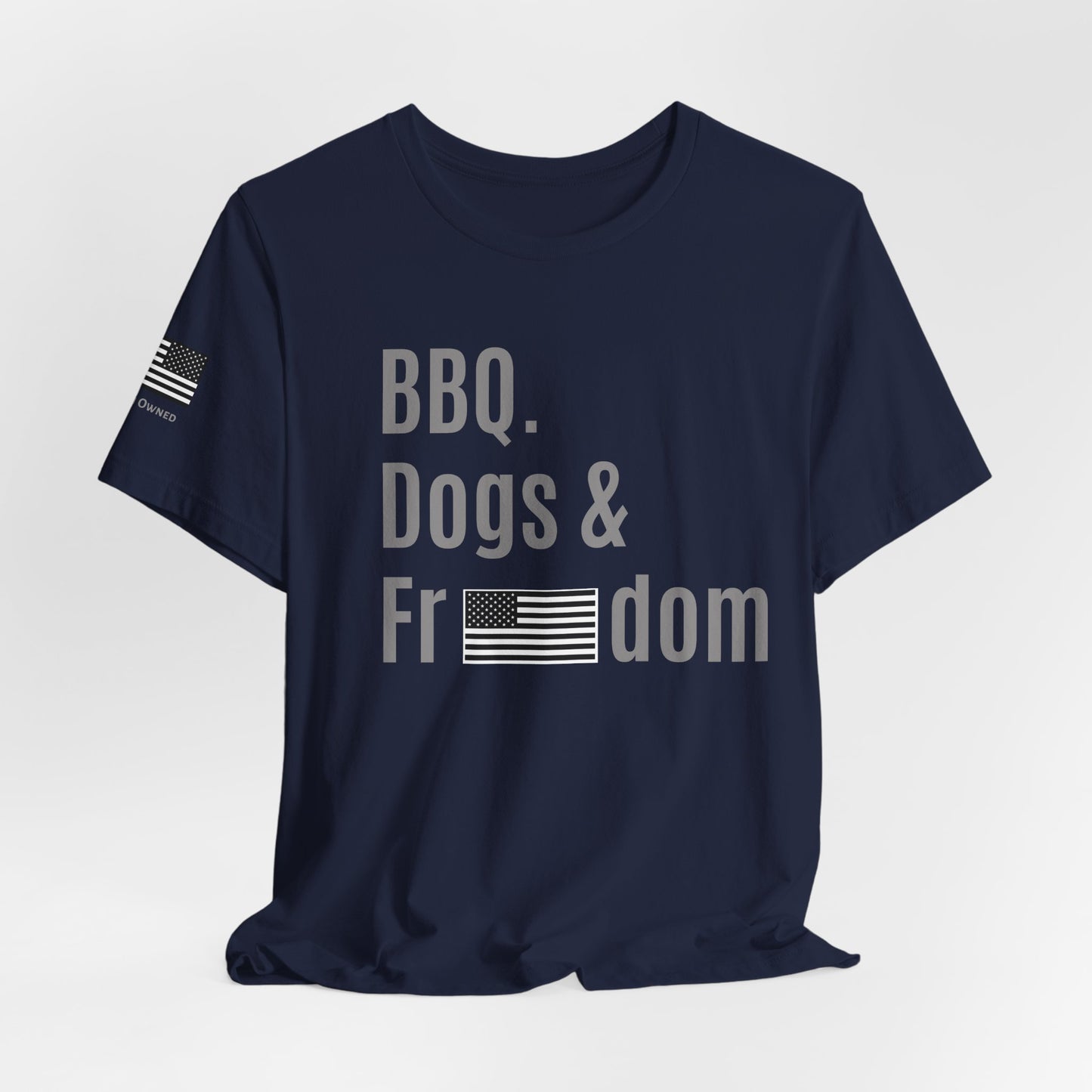 Patriotic BBQ Dogs & Freedom Tee