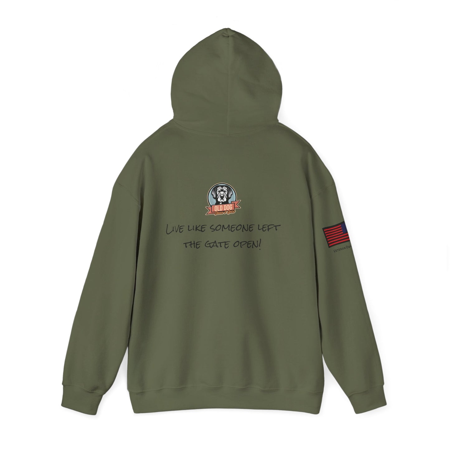 Patriotic Bulldog Heavy Blend™ Hoodie - Unisex