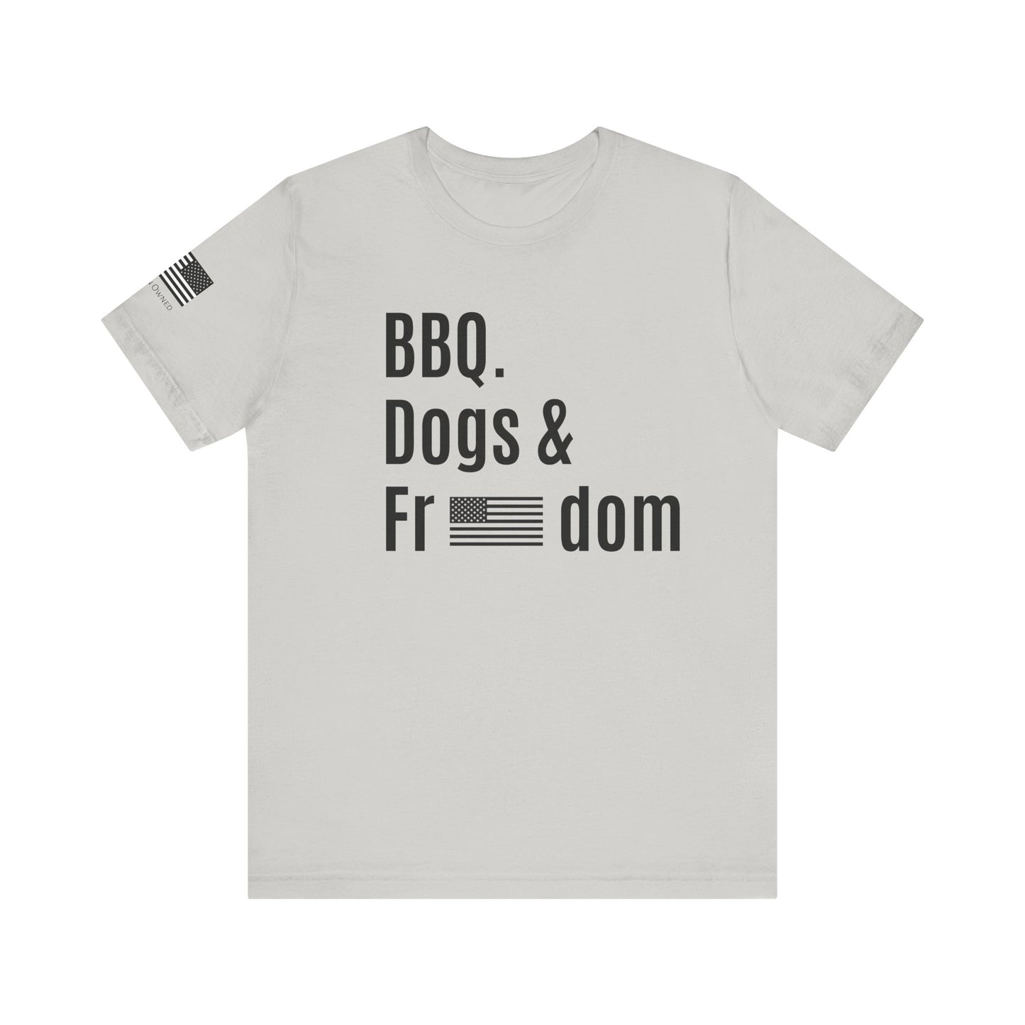 Patriotic BBQ Dogs & Freedom Tee