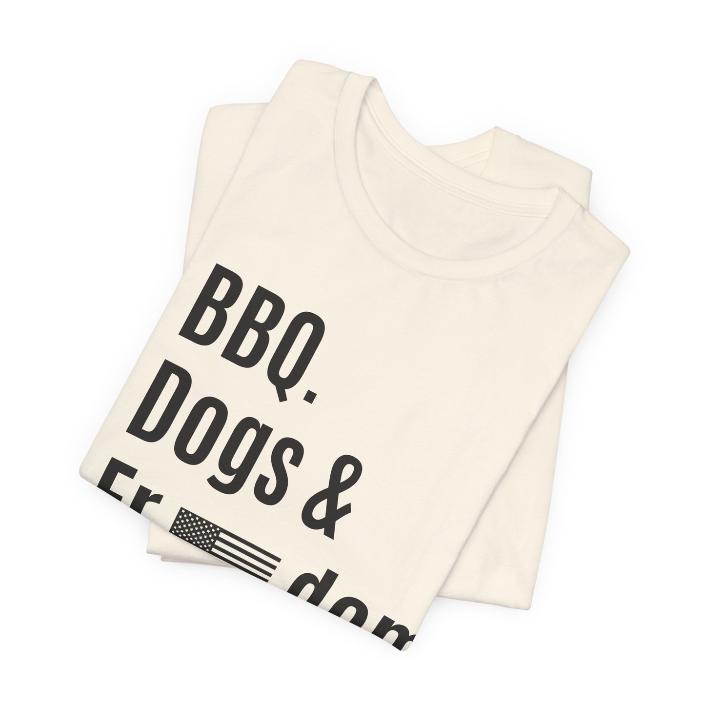 Patriotic BBQ Dogs & Freedom Tee