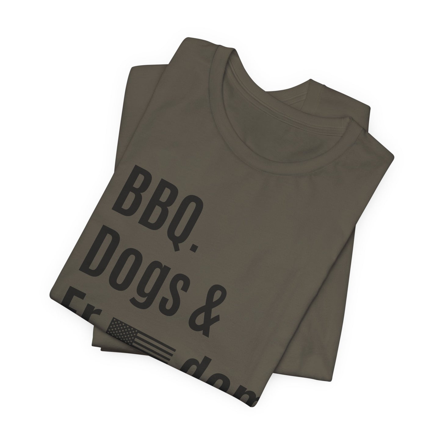 Patriotic BBQ Dogs & Freedom Tee