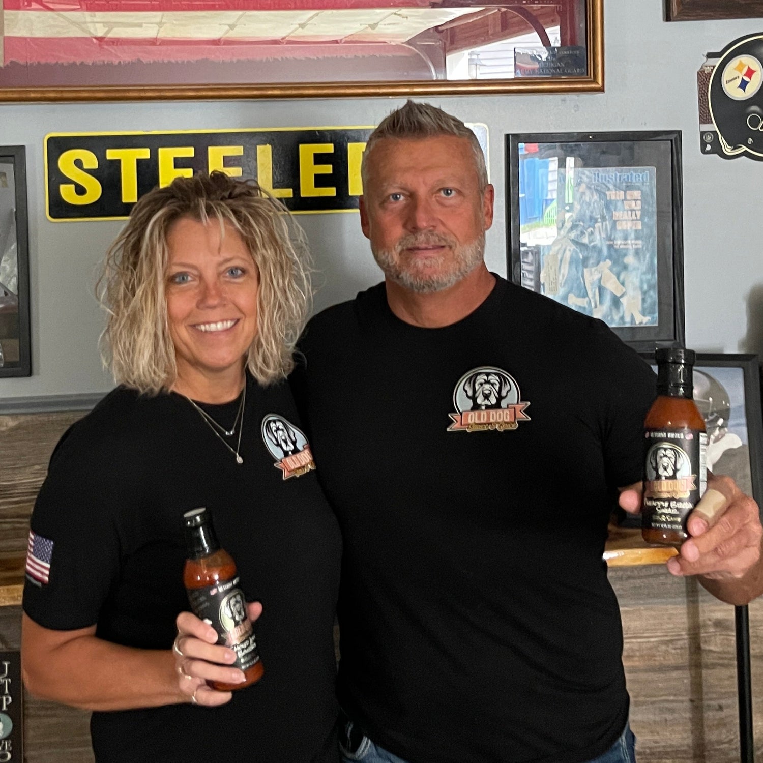 old dog sauce and spice steve and megan hall bbq sauce