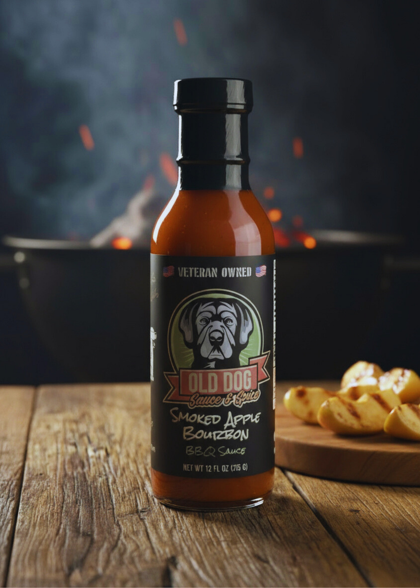 Smoked Apple Bourbon BBQ Sauce