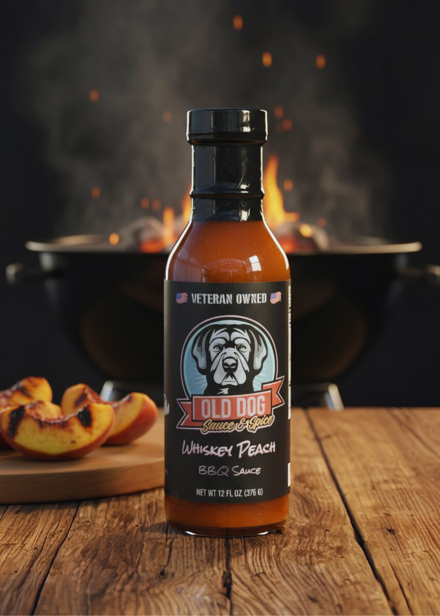 Whiskey Peach BBQ Sauce